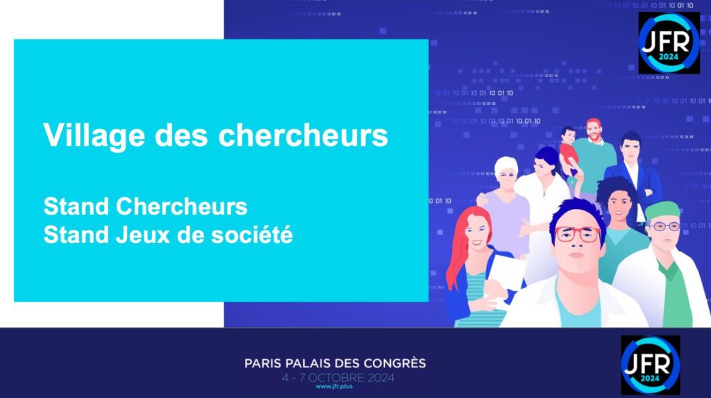 L’équipe iMRT aux Journées Françaises de Radiologies 2024